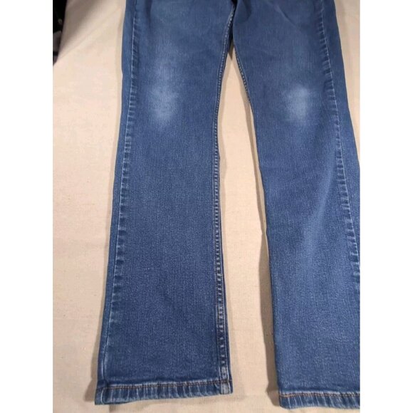 Levi's Men's 511 Slim Fit Stretch Jeans 34x32 Distressed Medium Blue Stretch - Picture 2 of 12